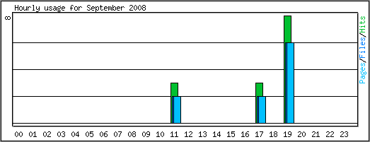 Hourly usage