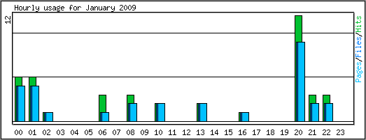 Hourly usage